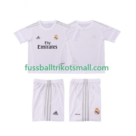 Fußballtrikots Real Madrid 2015 2016 Retro Kinder Kurzarm Heimtrikotsatz kaufen